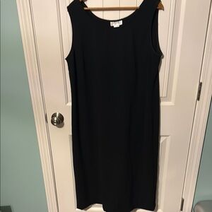 Elegant Black Sleeveless Dress by studio one 16W